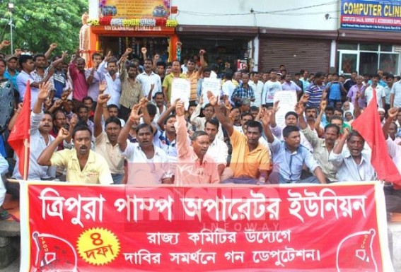 Pump operator placed 4 charter points of demands to Finance Secretary Pump operator placed 4 charter points of demands to Finance Secretary